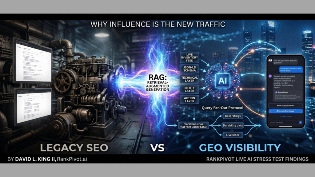 Invisible Enterprise: How Hidden AI Caching Walls Are Erasing Your Brand [Image Credit: RankPivot.ai]