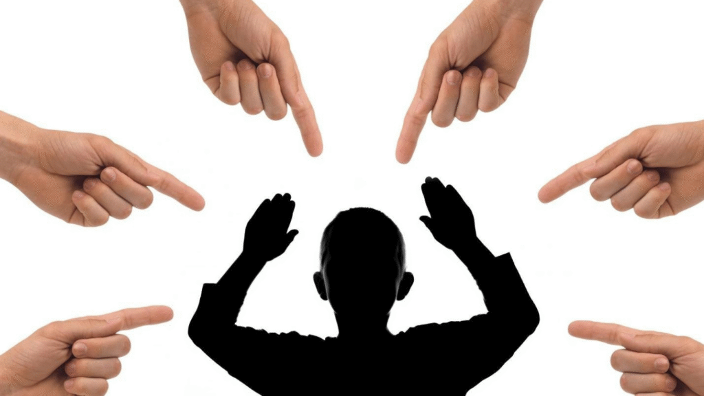 How Mental Health Challenges Influence Workplace Culture and Output. ( IMAGE SOURCE: https://pixabay.com/photos/kid-child-bullying-pointing-5989554/)