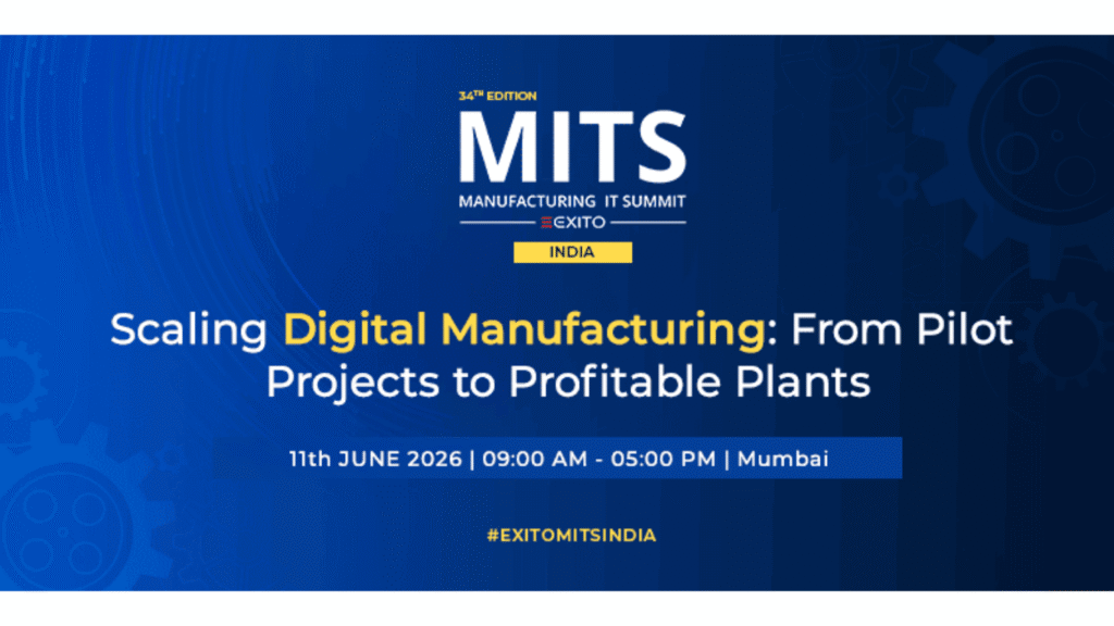 India's Manufacturing Technology Elite to Convene at the 34th Global Edition Manufacturing IT Summit Mumbai 2026