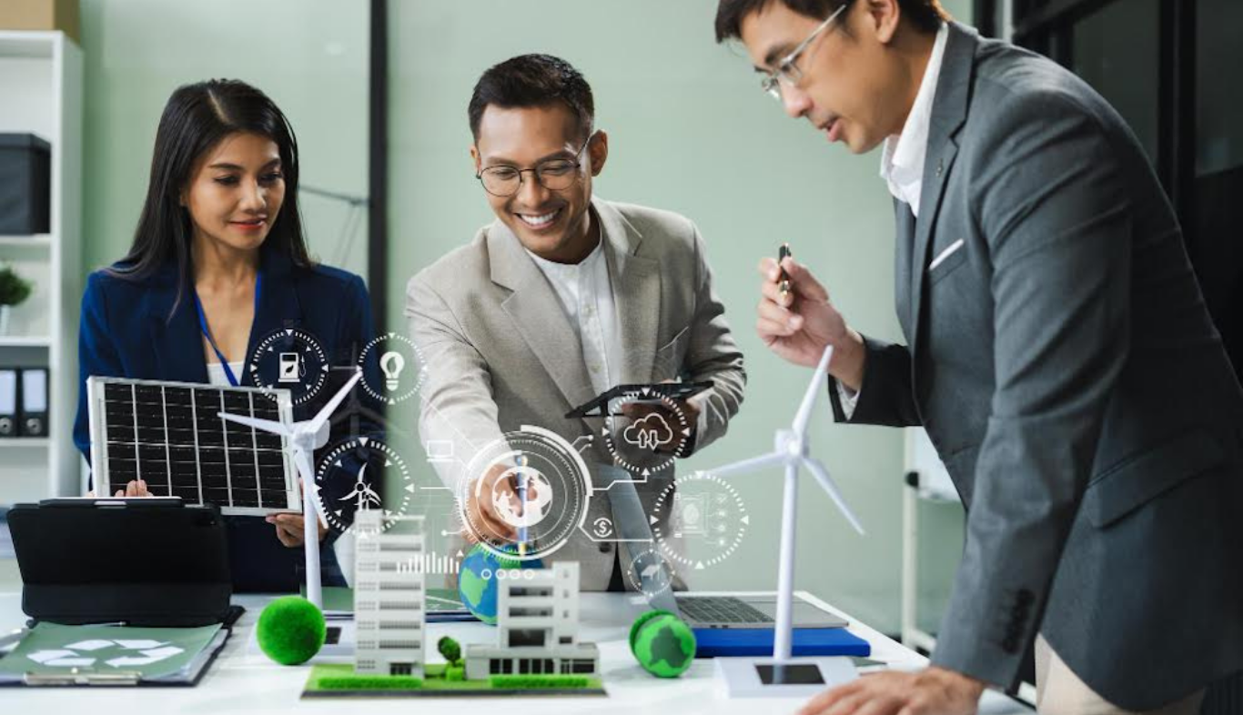 Mitsubishi Electric Joins Project to Verify Greenhouse Gas Emission Source Identification System. https://www.magnific.com/premium-photo/engineer-teamwork-meeting-with-partner-model-building-company-office-working-technology-renewable-energybased-green-businesses-global-warming_402912387.htm#fromView=search&page=1&position=16&uuid=03be9f03-7495-4d1c-9ab3-cc24221f6498&query=mitsubishi+electric+joins+project+to+verify+greenhouse+gas+emission+source+identification+system