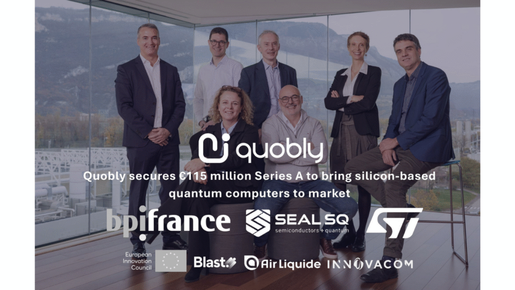 Quobly Secures Euros 115 Million Series A to Commercialize Silicon Quantum Computers