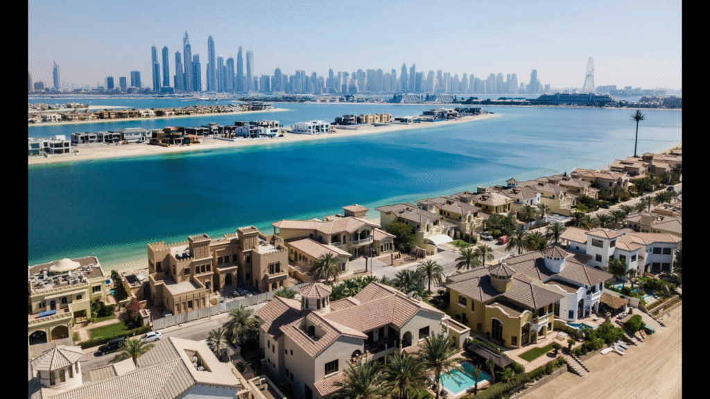 6 Luxury Real Estate Investment Strategies. (Image Source: https://www.pexels.com/photo/villas-in-front-of-skyscapers-in-dubai-10514386/)