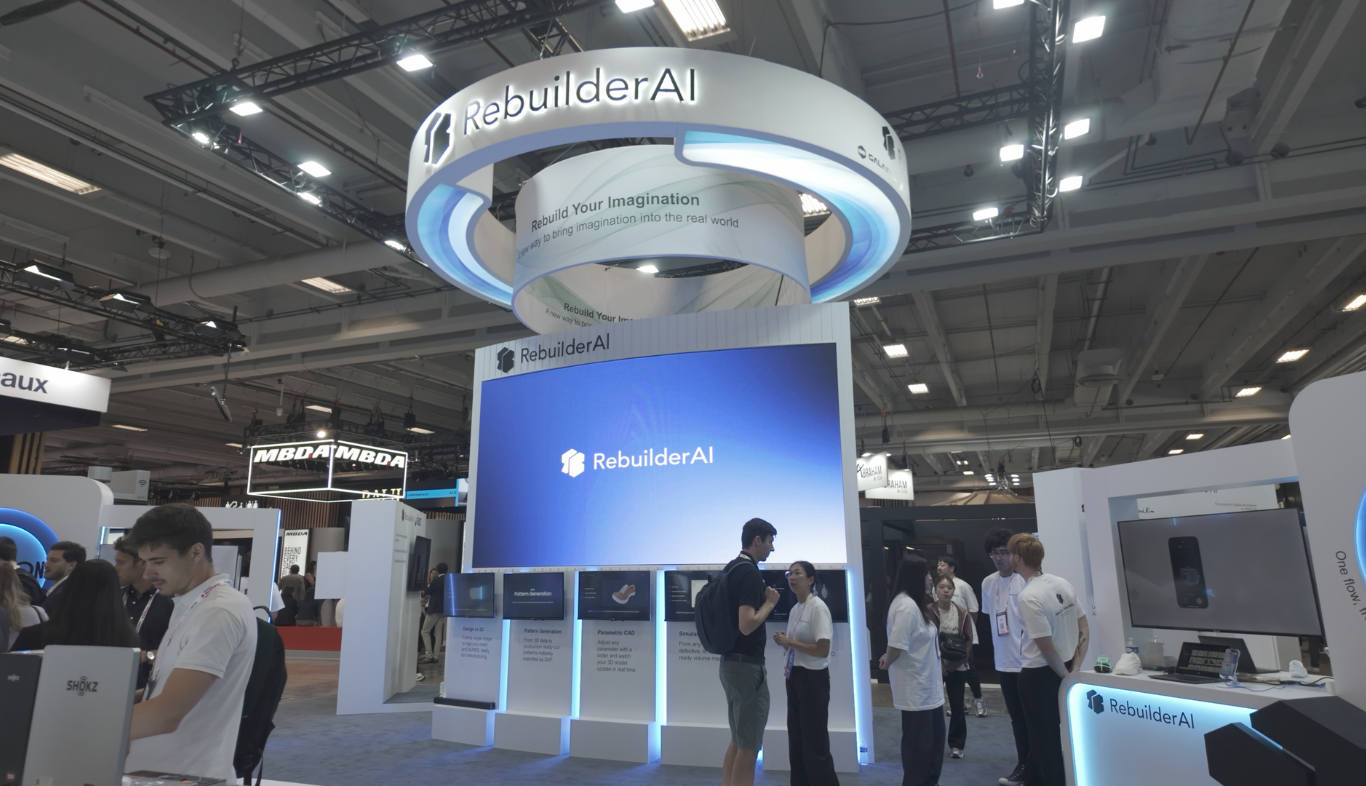RebuilderAI Debuts Brand-Exclusive 3D CAD Design AI at VivaTech 2026