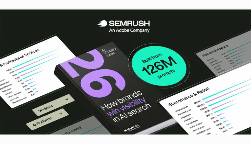 Semrush Launches 2026 AI Visibility Index Based on 126M AI Prompts