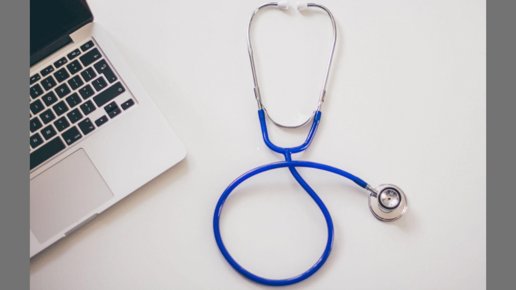 Why Comprehensive Healthcare Coverage Is Becoming a Competitive Advantage. (Photo by Negative Space from Pexels: https://www.pexels.com/photo/computer-desk-laptop-stethoscope-48604/)
