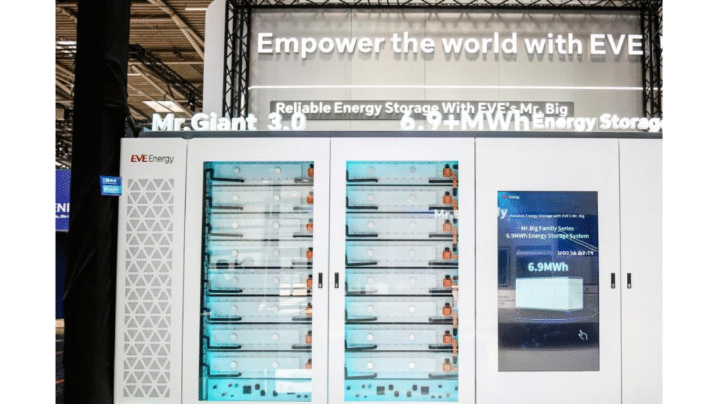 EVE Energy Unveils Energy Storage Solutions at The Smarter E Europe 2026
