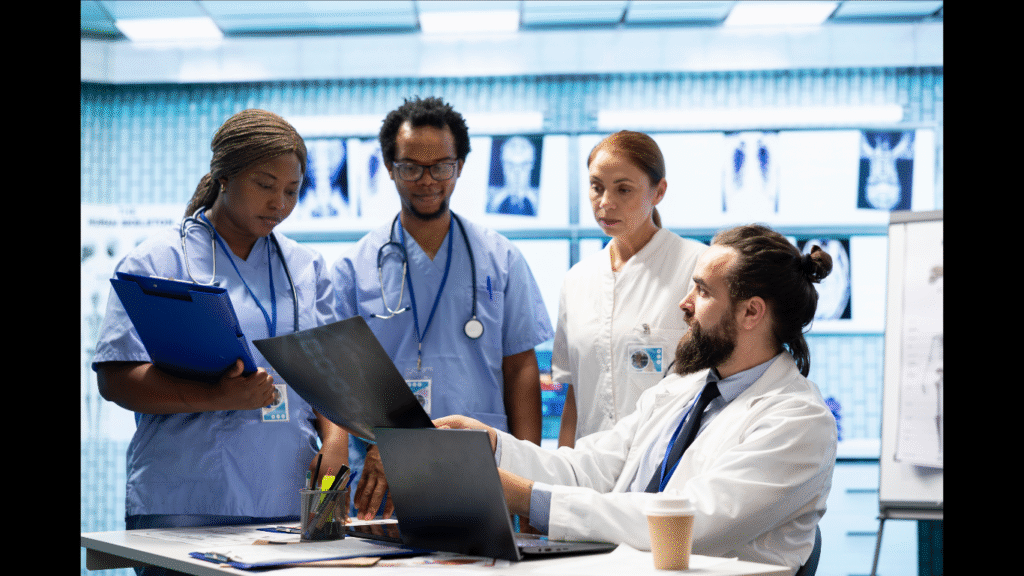 How Can Healthcare Practices Maximize ROI From Their EHR Investment. (Image Credit: Magnific)