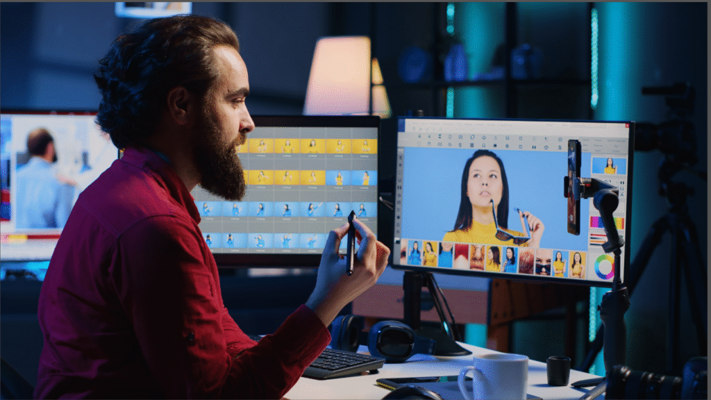 Online AI Video Enhancer: Improve Video Quality Instantly with Smart AI Technology. (Image Credit: Magnific)