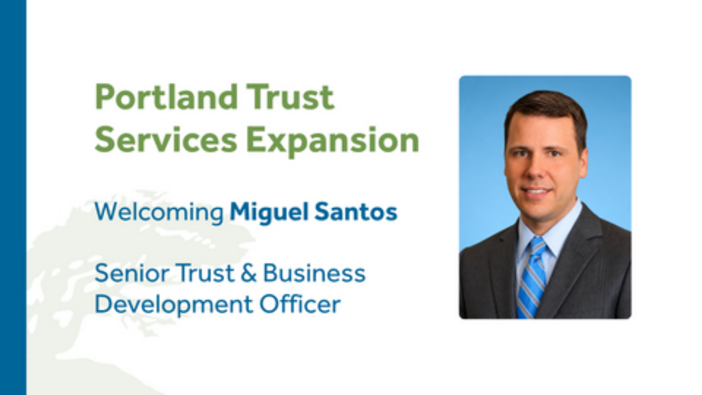 Oregon Pacific Bank expands Portland trust services with appointment of Miguel Santos. (Image Credit: Business Wire)