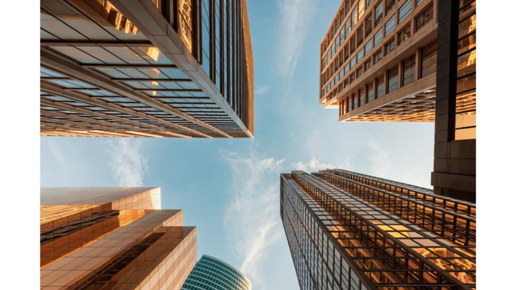 Oregon State Credit Union Expands Portland Presence with Cedar Mill Branch. https://www.magnific.com/free-ai-image/architectural-marvel-low-angle-view-skyscrapers_418347735.htm