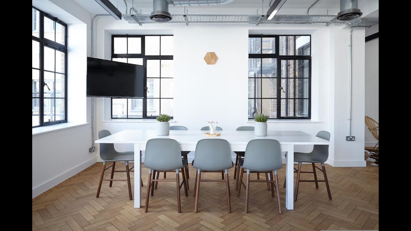 Smart Corporate Wall Art Strategies for Offices. ( IMAGE SOURCE: https://pixabay.com/photos/chairs-table-contemporary-furniture-2181960/)