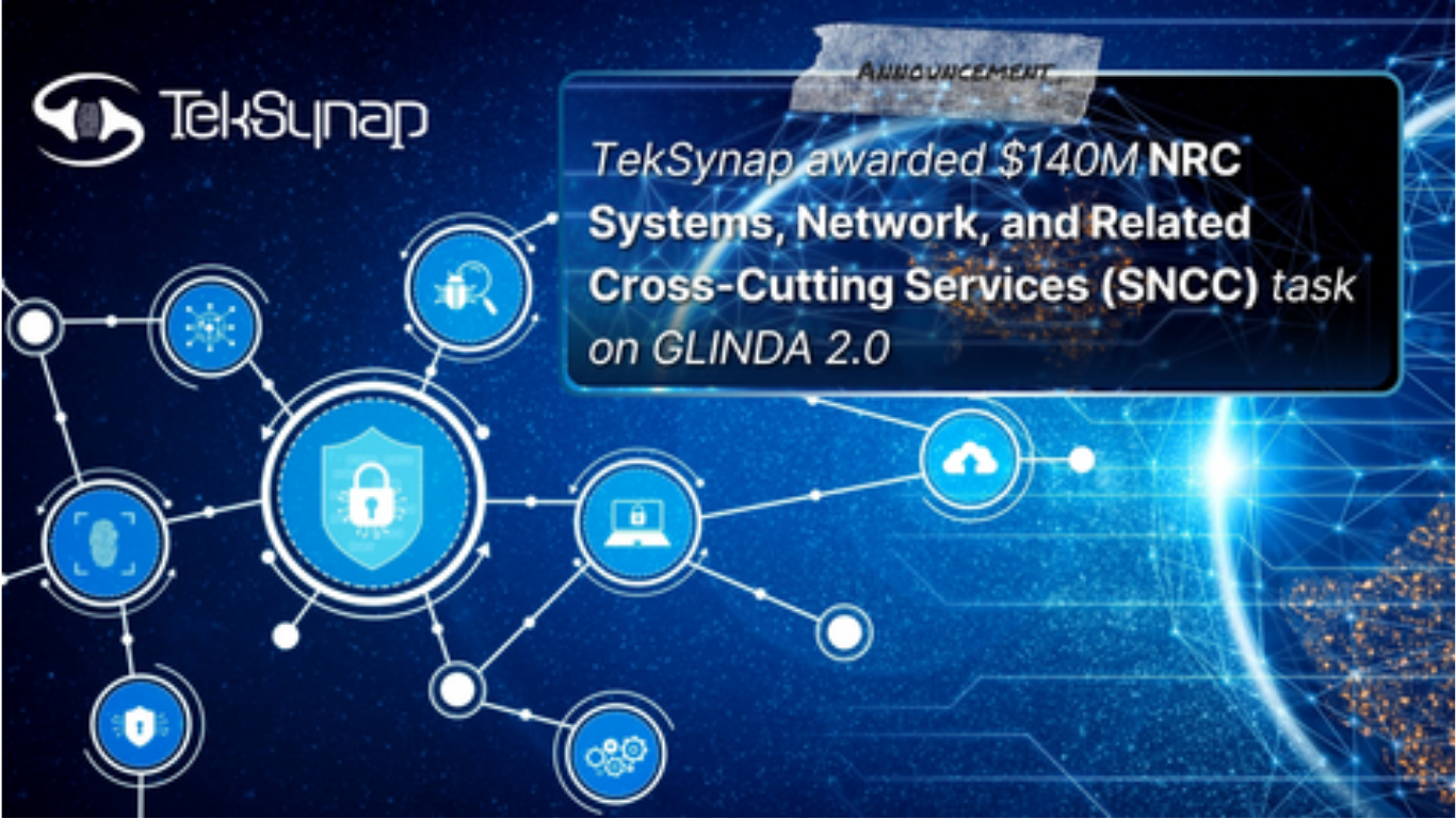 TekSynap Secures NRC GLINDA 2.0 Contract for Enterprise IT Modernization. (Image Credit: Business Wire)