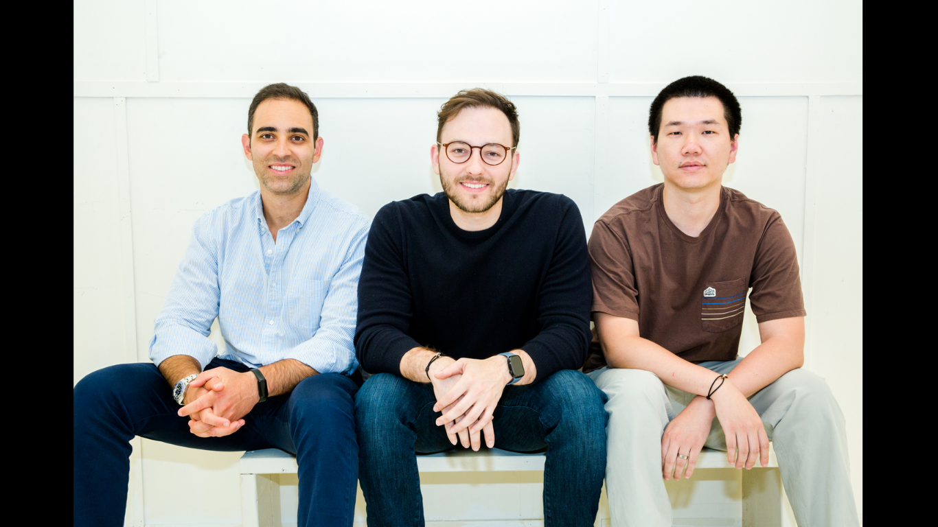 Flagler Health co-founders, from left to right: Dr. Leon Anijar, chief medical officer; Albert Katz, CEO; and Will Hu, chief technology officer. (Image Credit: Business Wire)