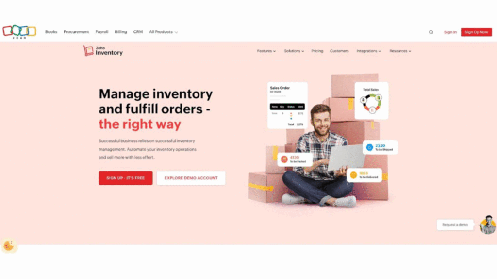 (Image Courtesy: Zoho official website)