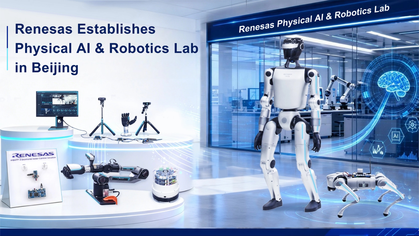 Renesas Establishes Beijing Robotics Lab for Next-Generation Innovation. (Image Credit: Business Wire)