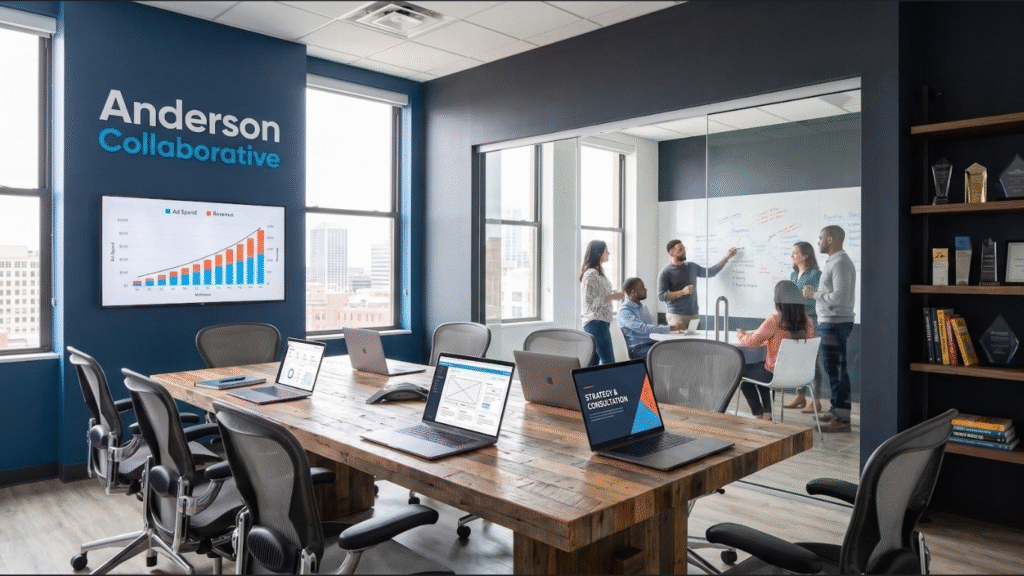 Anderson Collaborative paid media at scale website screenshot