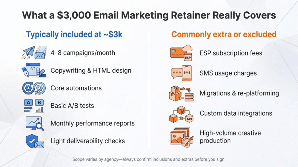 Breaking Down the Deliverables of a $3,000 Retainer