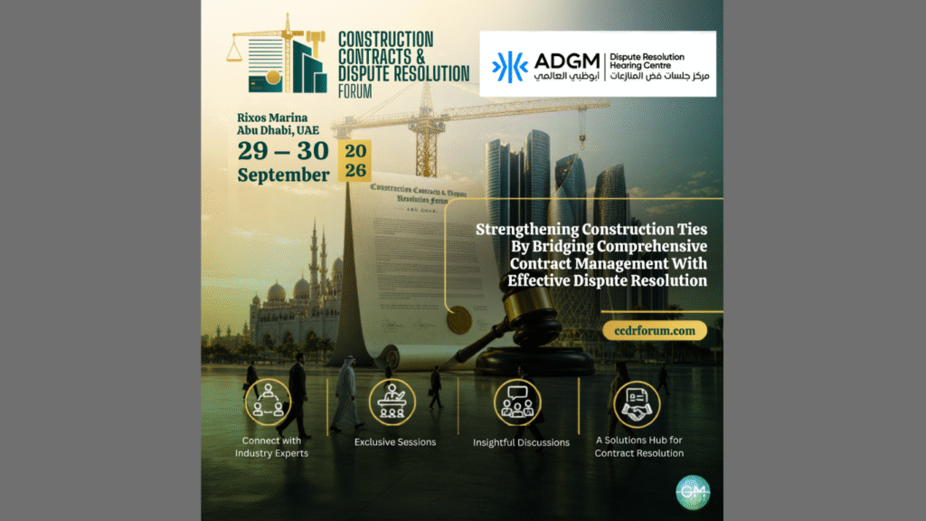 Event Listing – Construction Contracts and Dispute Resolution Forum