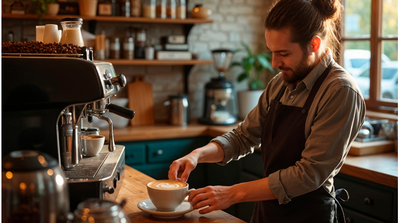 How Coffee Can Help Businesses Differentiate Their Offering. (Image Credit: Magnific)