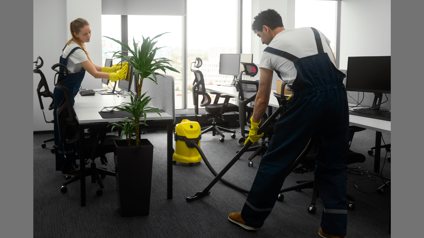 How to Build a Commercial Office Cleaning Schedule That Fits a Busy Sydney Workplace. (Image Credit: Magnific)