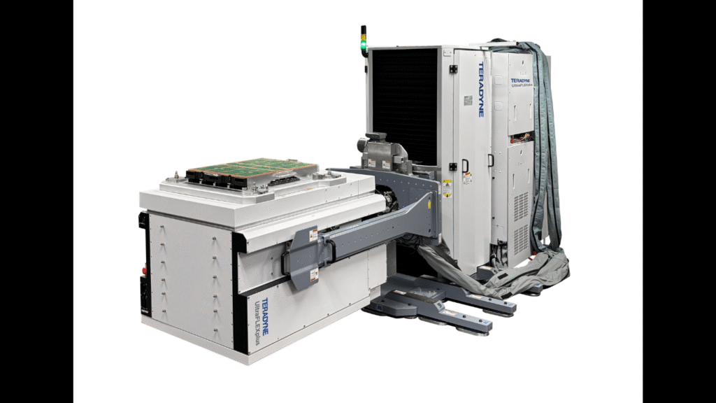 Teradyne announced the launch of three new instruments for its UltraFLEXplus platform, designed to meet the increasingly complex demands of AI and data center semiconductor testing. (Image Credit: Business Wire)