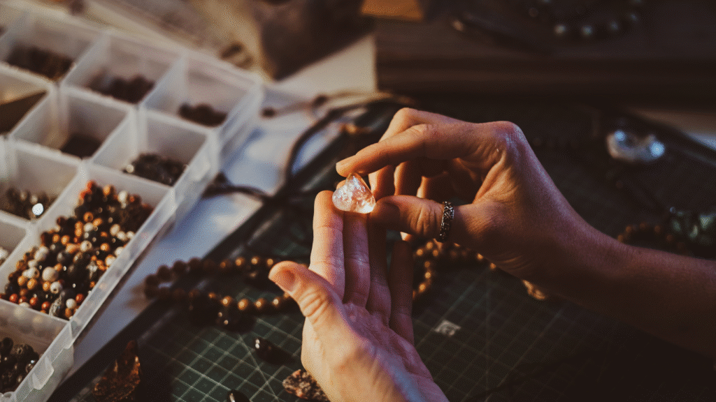 The Art of Handmade Jewelry: Why Craftsmanship Matters. (Image Credit: Magnific)