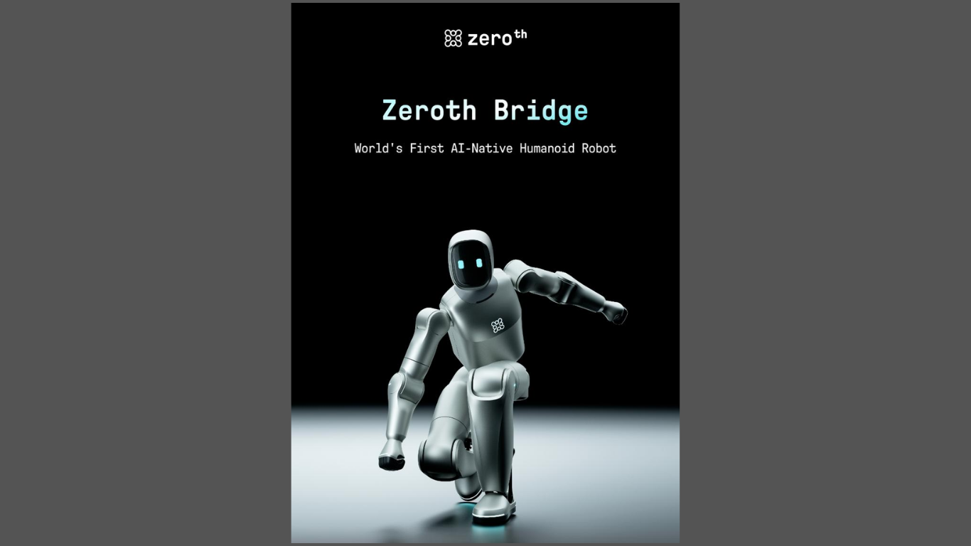 Zeroth Bridge: The World’s First AI-Native Embodied Robot. (Image Credit: Business Wire)