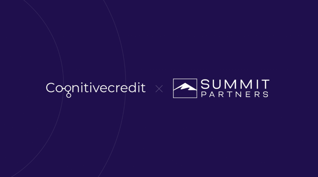 Cognitive Credit Announces USD 40 Million Strategic Growth Investment Led by Summit Partners. (Image Credit: Business Wire)