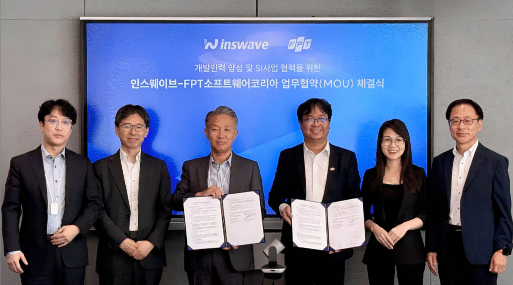 FPT and Inswave Partner to Advance System Integration in South Korea. (Image Credit: Business Wire)