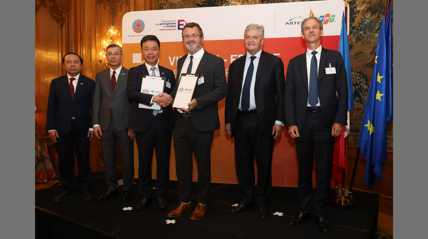 The partnership was formalized during the Vietnam - France Leaders Forum, held as part of Vietnam’s General Secretary and State President’s official visit to France. (Image Credit: Business Wire)