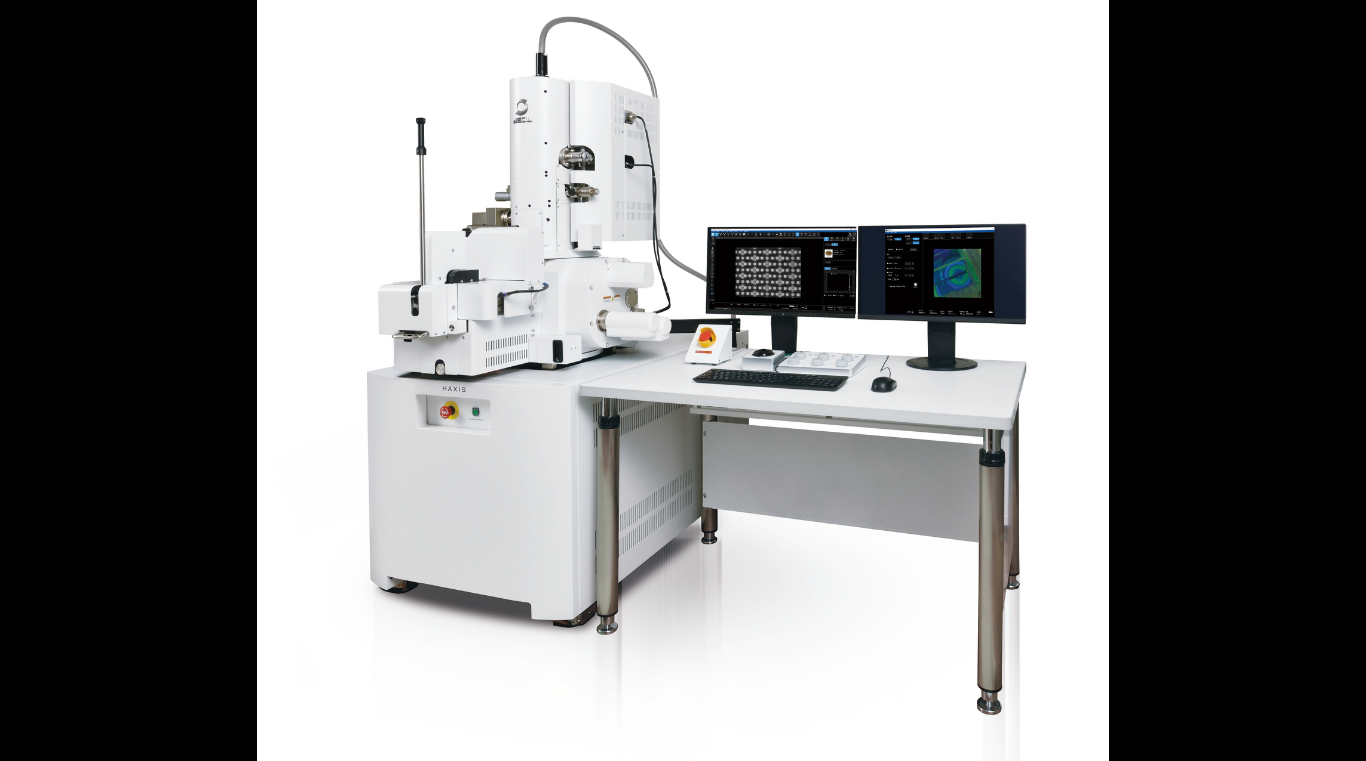 HAXIS Low-angle Ion Milling Scanning Electron Microscope. (Image Credit: Business Wire)